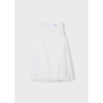 Robe ballon écrue - MAYORAL | Jojo&Co : Vêtements enfants - Antibes
