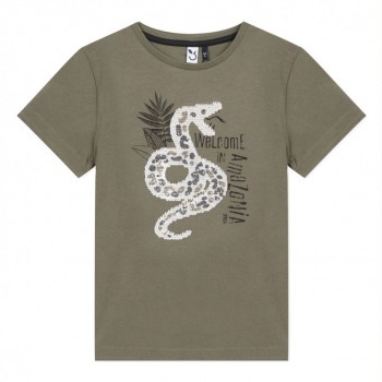 Tee Shirt Serpent - 3 POMMES | Jojo&Co : Vêtements enfants - Antibes