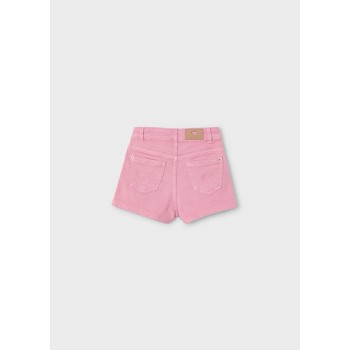 Short sergé rose clair - MAYORAL | Jojo&Co : Vêtements enfants - Antibes