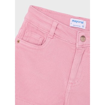 Short sergé rose clair - MAYORAL | Jojo&Co : Vêtements enfants - Antibes