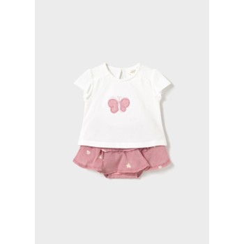 Ensemble jupe-culotte fille - MAYORAL | Boutique Jojo&Co