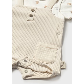 Barboteuse bimatière - MAYORAL | Boutique Jojo&Co