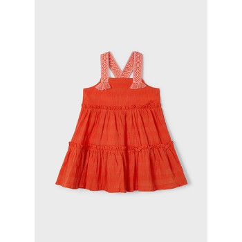 Robe paprika - MAYORAL | Jojo&Co : Vêtements enfants - Antibes
