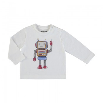 T-shirt robot bébé garçon