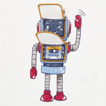 T-shirt robot - MAYORAL | Jojo&Co : Vêtements enfants - Antibes