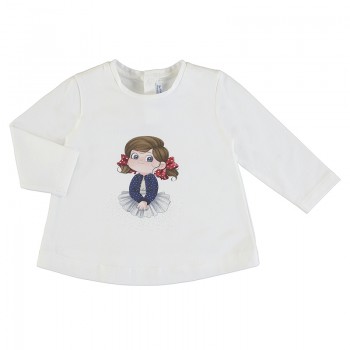 T-shirt bébé fille - MAYORAL | Jojo&Co : Vêtements enfants - Antibes