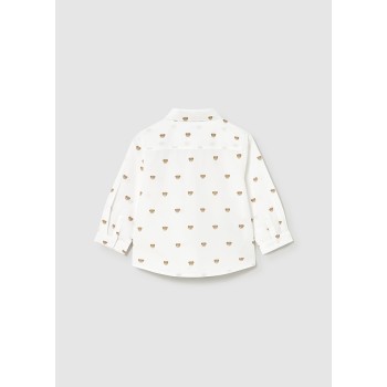 Chemise bébé garçon oursons - MAYORAL | Boutique Jojo&Co