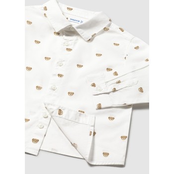 Chemise bébé garçon oursons - MAYORAL | Boutique Jojo&Co