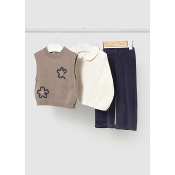 Ensemble 3 pièces bébé fille - MAYORAL | Boutique Jojo&Co
