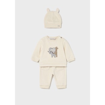 Survêtement velours avec bonnet - MAYORAL | Boutique Jojo&Co