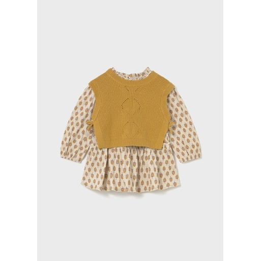 Robe avec gilet bébé - MAYORAL | Jojo&Co : Vêtements enfants - Antibes Robe avec gilet bébé - MAYORAL | Jojo&Co : Vêtements enfants - Antibes