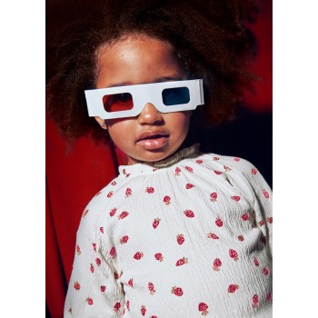 Chemisier fraises fille - MAYORAL | Jojo&Co : Vêtements enfants - Antibes