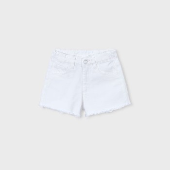 Short sergé blanc - MAYORAL | Jojo&Co : Vêtements enfants - Antibes