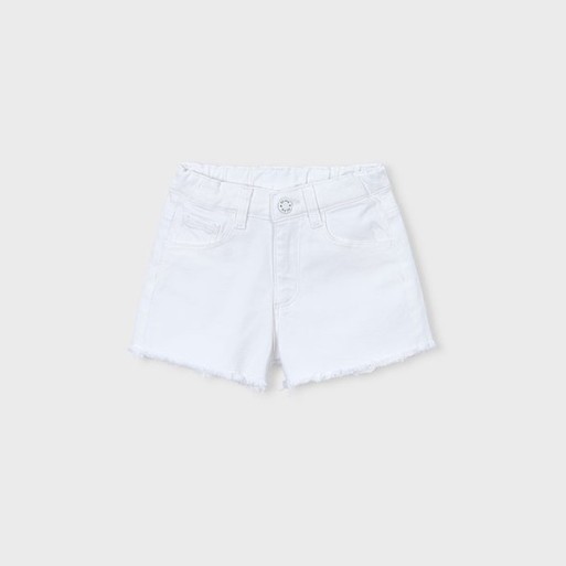 Short sergé blanc - MAYORAL | Jojo&Co : Vêtements enfants - Antibes