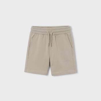 Bermuda taupe en jersey garçon - MAYORAL | Boutique Jojo&Co