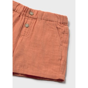 Bermuda gaze argile bébé - MAYORAL | Boutique Jojo&Co