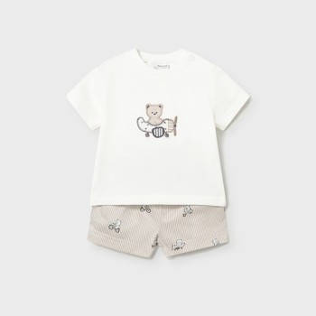 Ensemble tee shirt bermuda bébé garçon - MAYORAL | Boutique Jojo&Co