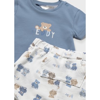 Ensemble tee shirt bermuda bébé garçon - MAYORAL | Boutique Jojo&Co