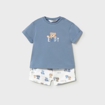 Ensemble tee shirt bermuda bébé garçon - MAYORAL | Boutique Jojo&Co