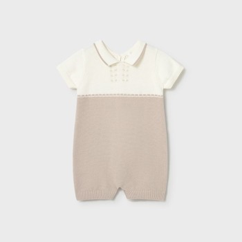 Barboteuse maille bébé boy - MAYORAL | Jojo&Co : Vêtements enfant - Antibes
