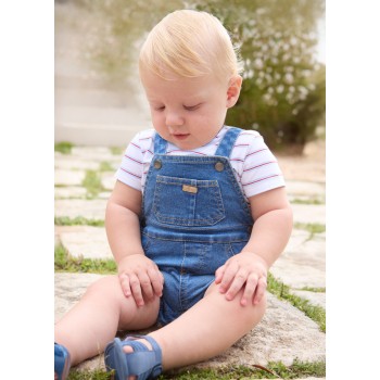 Ensemble salopette tee shirt bébé boy - MAYORAL | Jojo&Co : Vêtements enfant - Antibes