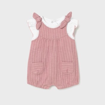Ensemble salopette BB fille - MAYORAL | Boutique Jojo&Co
