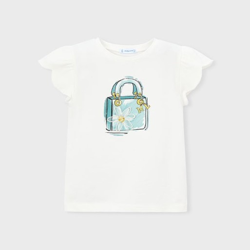 Tee shirt sac à main - MAYORAL |  Jojo&Co : Vêtements enfants - Antibes