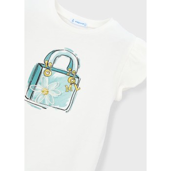 Tee shirt sac à main - MAYORAL |  Jojo&Co : Vêtements enfants - Antibes