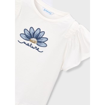 Tee shirt lotus - MAYORAL |  Jojo&Co : Vêtements enfants - Antibes
