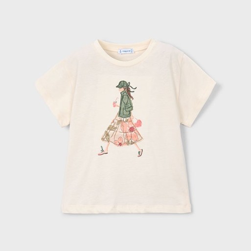 Tee shirt shopping vert - MAYORAL |  Jojo&Co : Vêtements enfants - Antibes