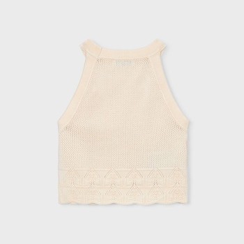 Top maille ajourée - MAYORAL |  Jojo&Co : Vêtements enfants - Antibes