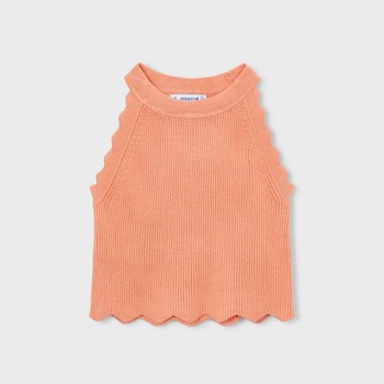 Top maille pêche- MAYORAL |  Jojo&Co : Vêtements enfants - Antibes