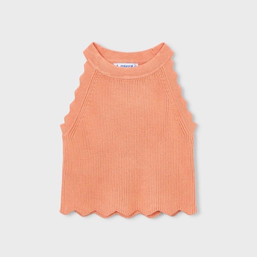 Top maille pêche- MAYORAL |  Jojo&Co : Vêtements enfants - Antibes