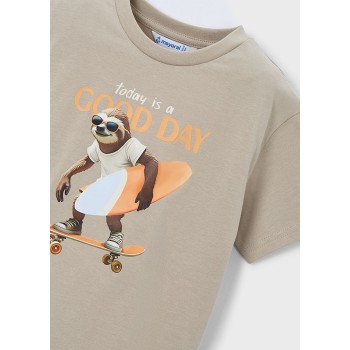 Tee shirt  good day - MAYORAL | Boutique Jojo&Co - Antibes