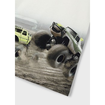 Tee shirt  course d'engins - MAYORAL | Boutique Jojo&Co - Antibes