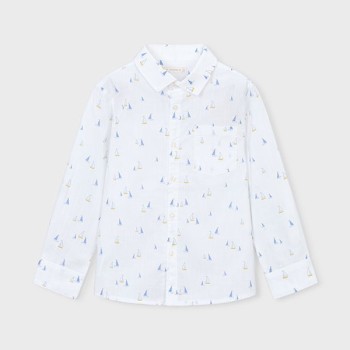 Chemise petits voiliers - MAYORAL | Boutique Jojo&Co - Antibes