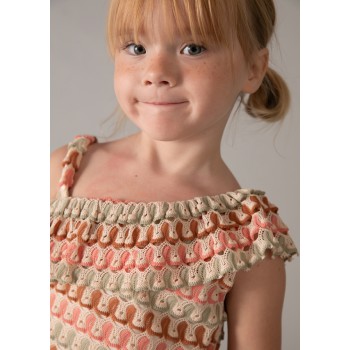 ensemble maille ajourée - MAYORAL | Jojo&Co : Vêtements enfants - Antibes