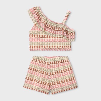 ensemble maille ajourée - MAYORAL | Jojo&Co : Vêtements enfants - Antibes