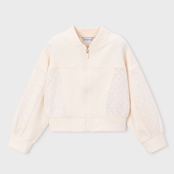 veste en sweat fille - MAYORAL | Boutique Jojo&Co : Vêtements enfants - Antibes