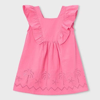 Robe ajourée rose - MAYORAL | Boutique Jojo&Co