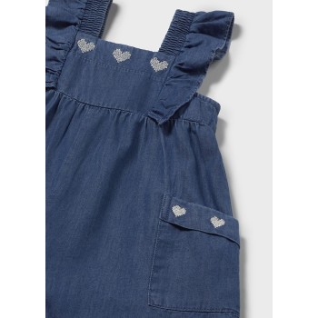 combicourt jean bébé fille - MAYORAL | Jojo&Co : Vêtements enfants - Antibes