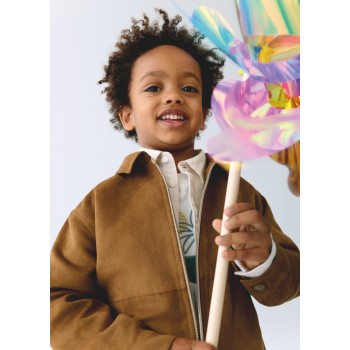 Veste suédine garçon - MAYORAL | Boutique Jojo&Co - Antibes