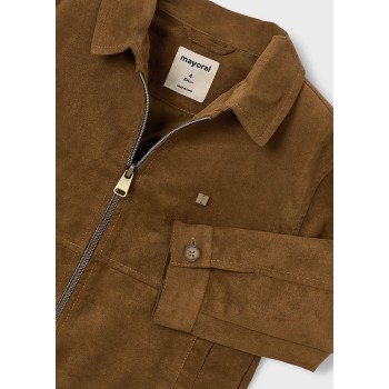 Veste suédine garçon - MAYORAL | Boutique Jojo&Co - Antibes