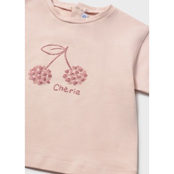 Tee shirt cerises bébé - MAYORAL | Boutique Jojo&Co