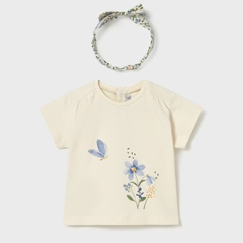 Tee shirt et bandeau bébé - MAYORAL | Boutique Jojo&Co
