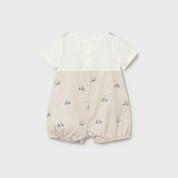 Barboteuse oursons bébé boy- MAYORAL | Jojo&Co : Vêtements enfant - Antibes