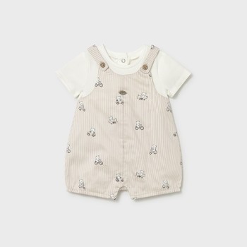 Barboteuse oursons bébé boy- MAYORAL | Jojo&Co : Vêtements enfant - Antibes