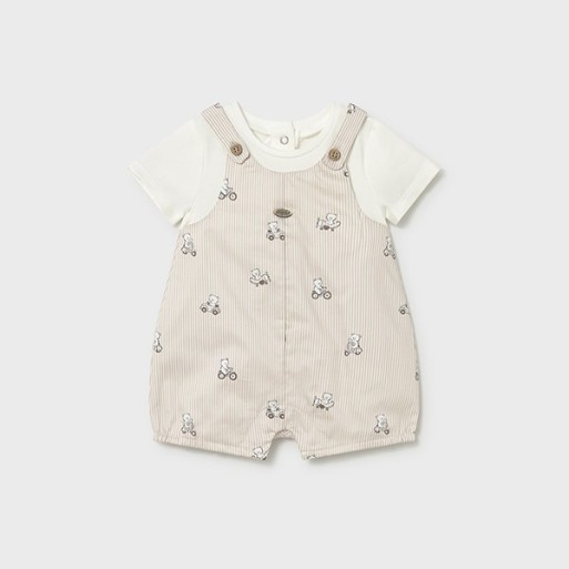 Barboteuse oursons bébé boy- MAYORAL | Jojo&Co : Vêtements enfant - Antibes