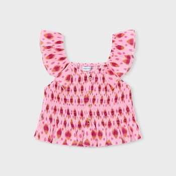 Top smocké - MAYORAL |  Jojo&Co : Vêtements enfants - Antibes