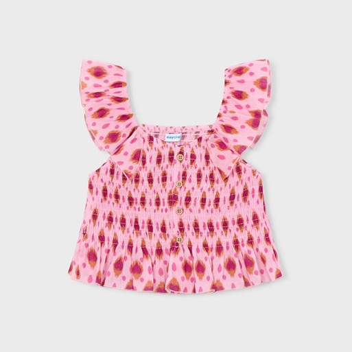 Top smocké - MAYORAL |  Jojo&Co : Vêtements enfants - Antibes